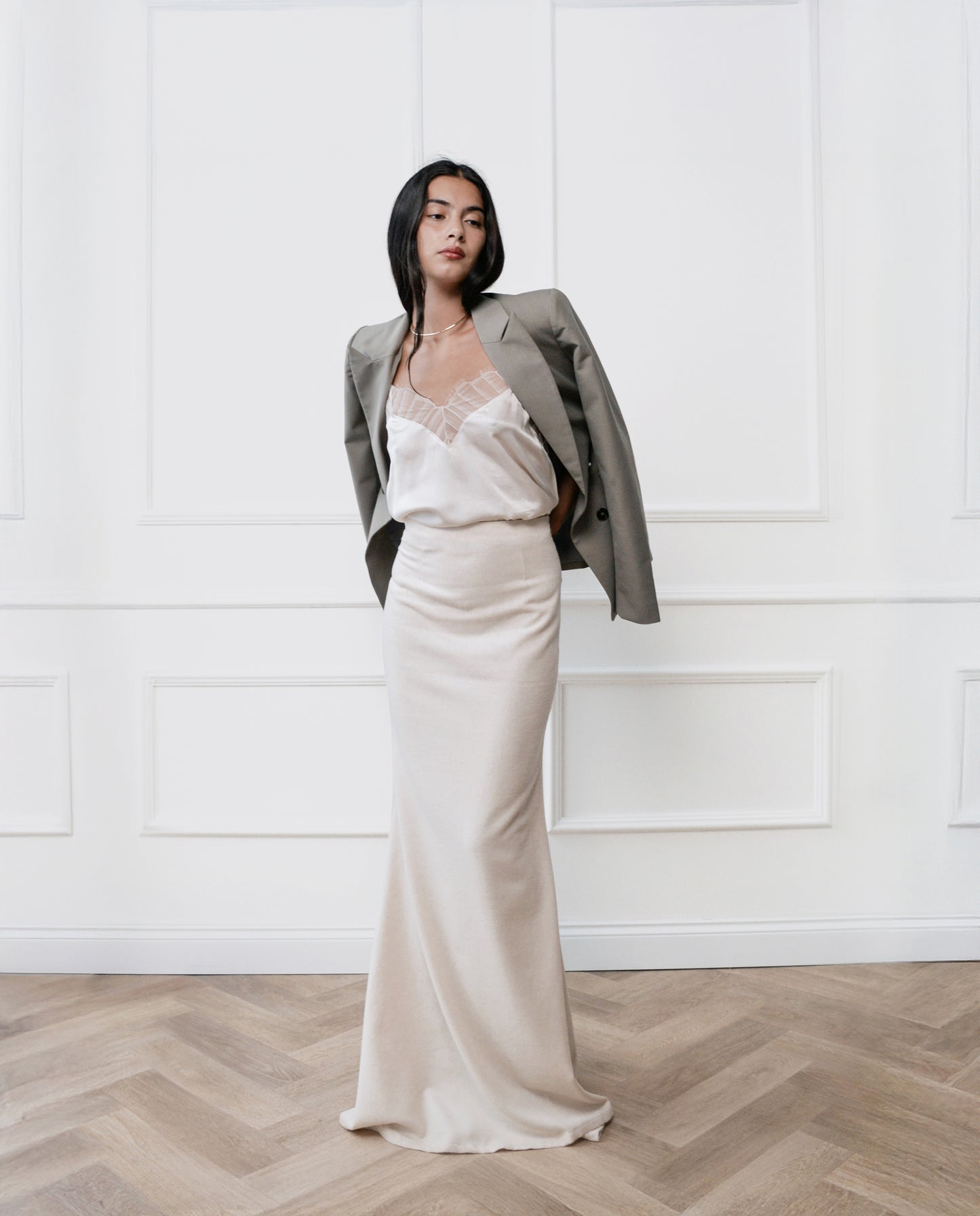 Sienna Maxi Skirt - Oatmeal