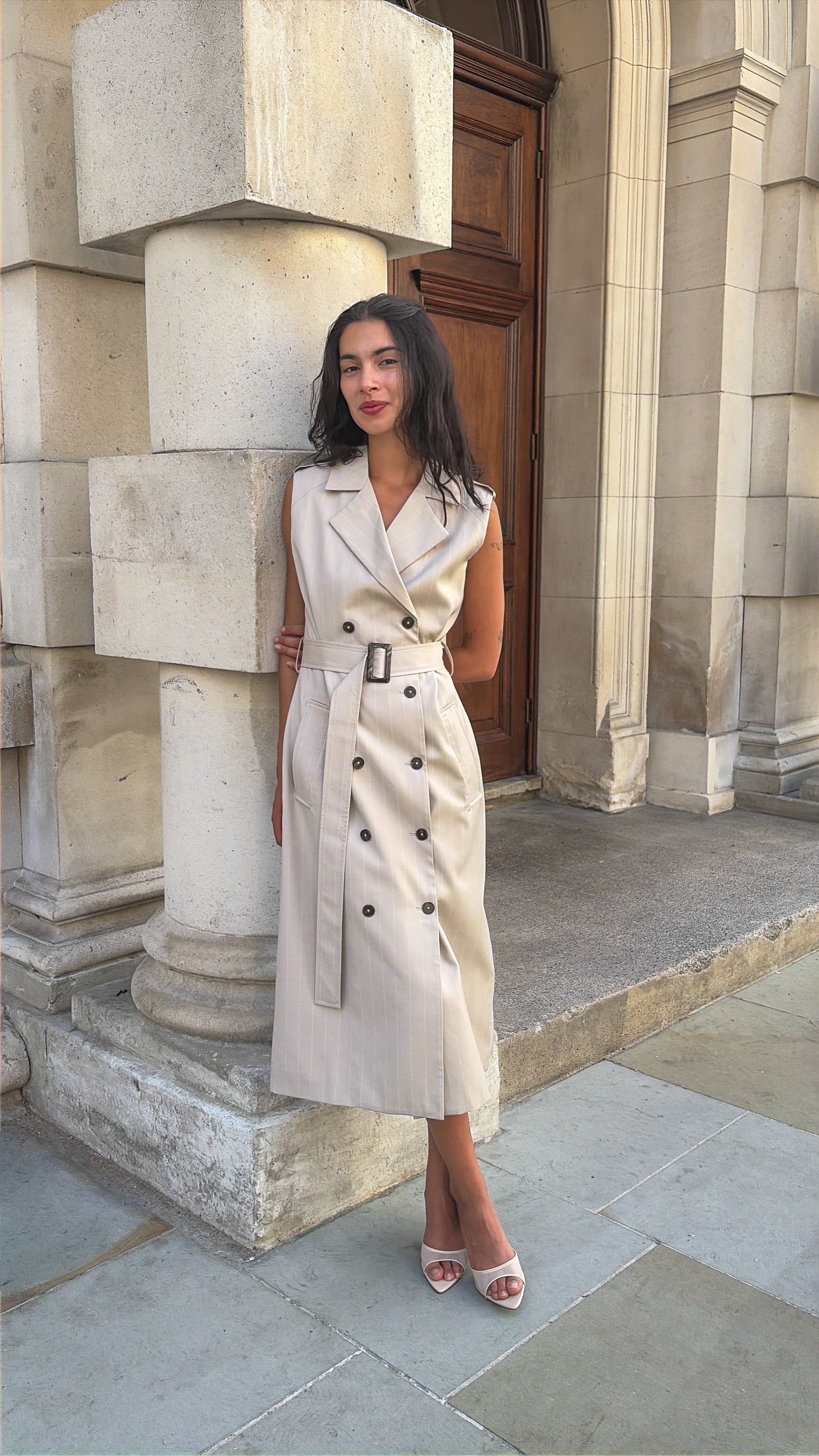 Sylvia Trench Dress