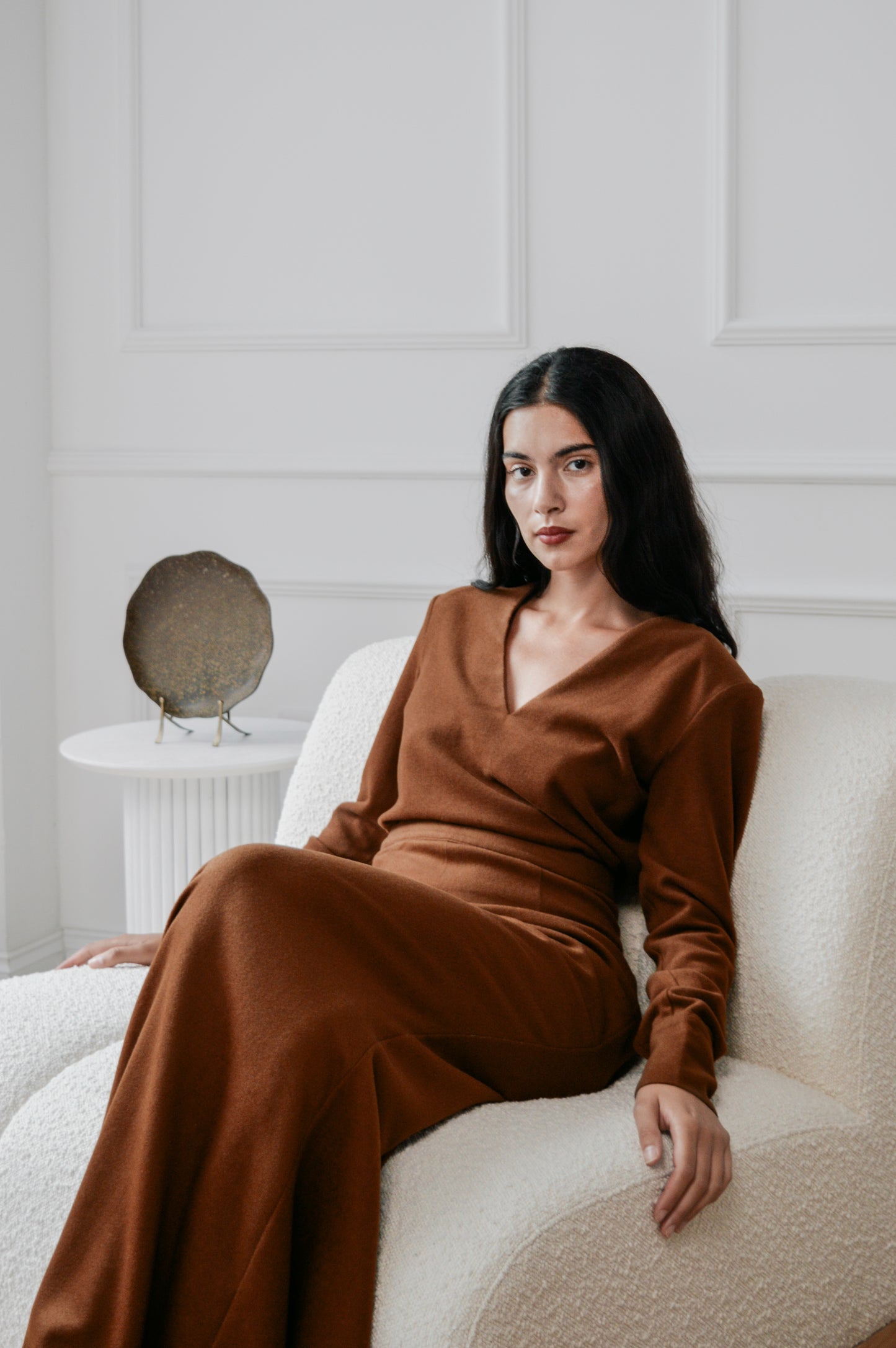 Sienna Top - Chestnut