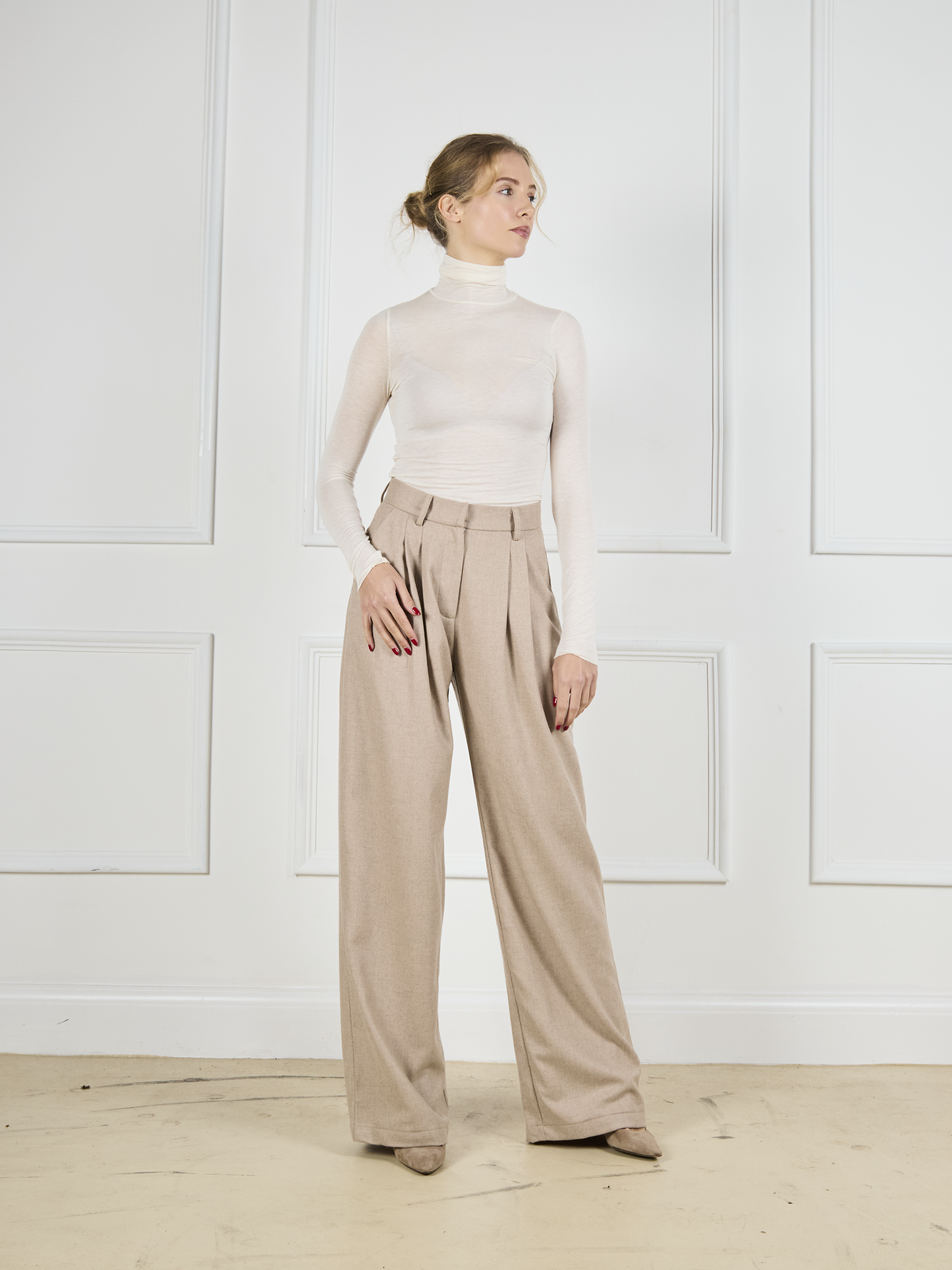 Arianna Trousers - Sand