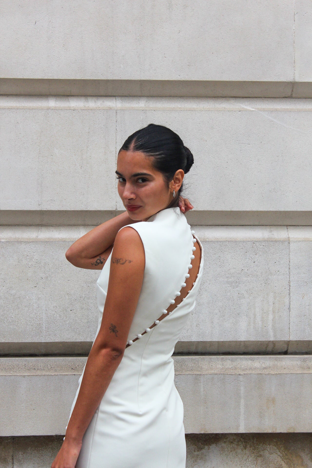 Ivy Dress - Bone