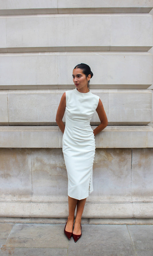 Ivy Dress - Bone