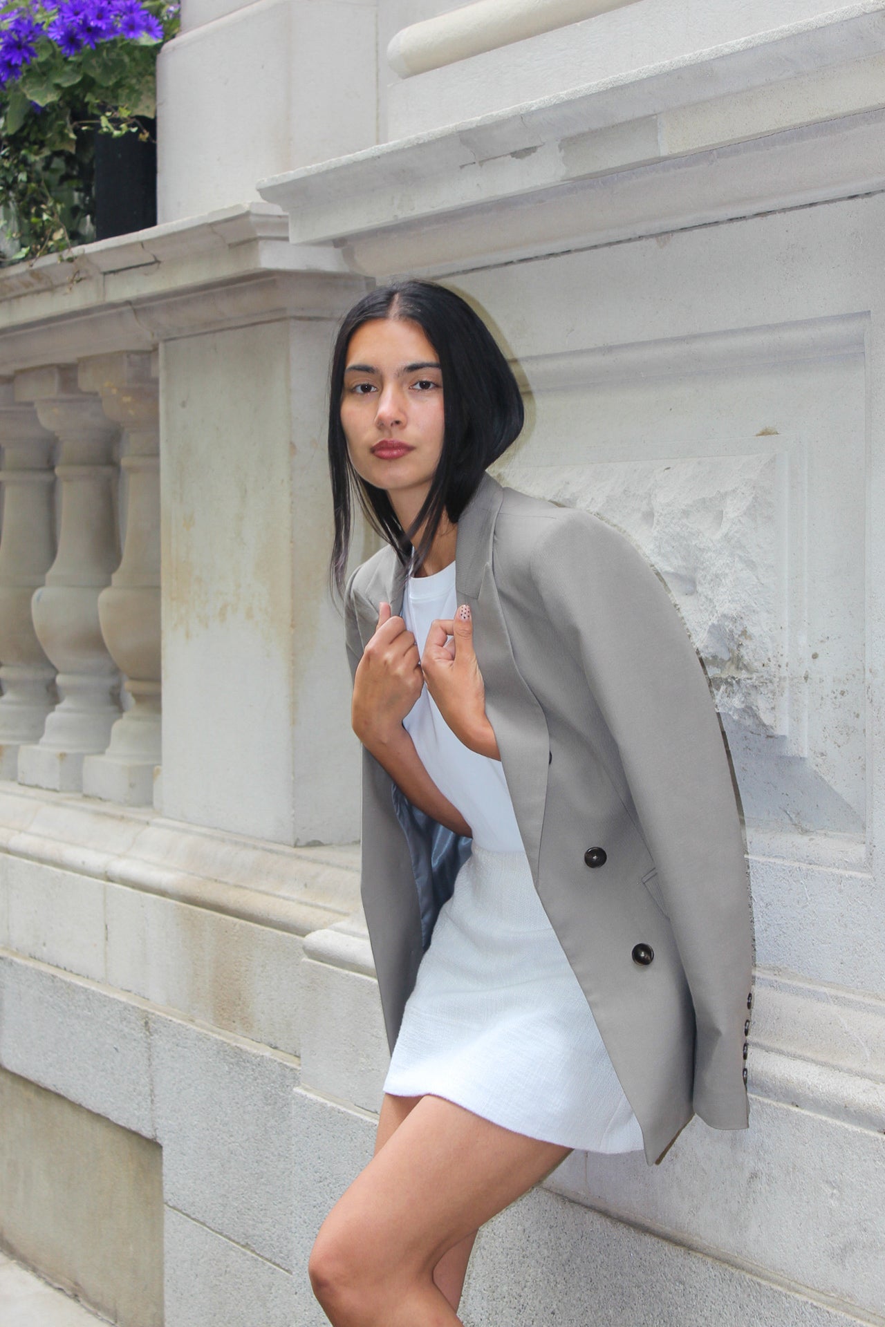 Maya Blazer - Rustic Sage