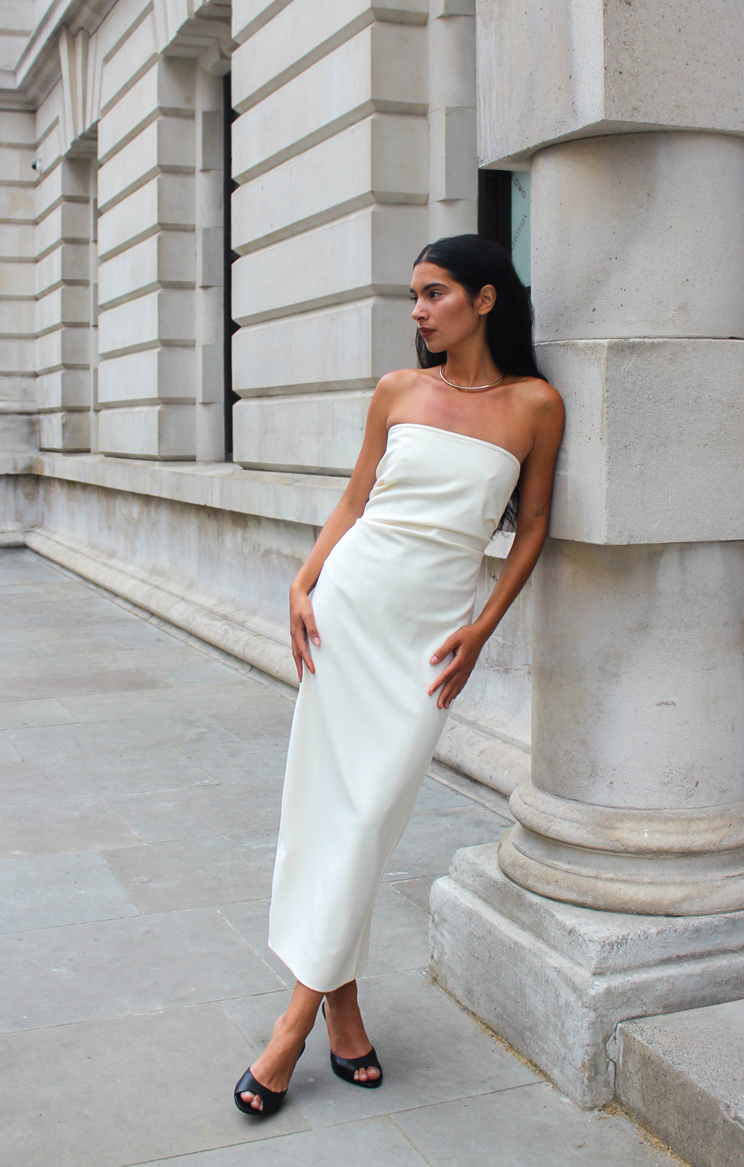 Arya Dress - Bone