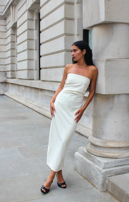 Arya Dress - Bone