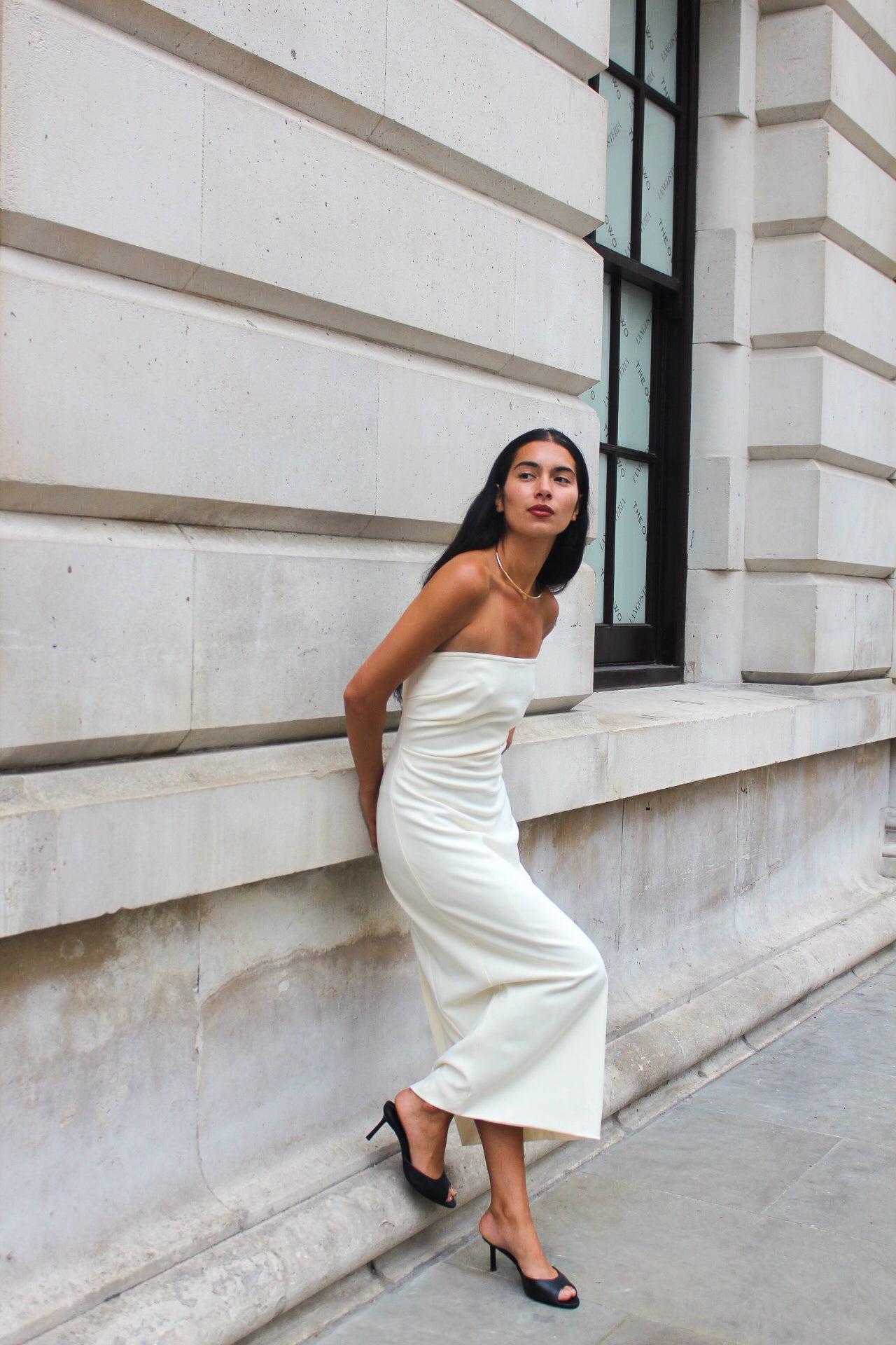 Arya Dress - Bone