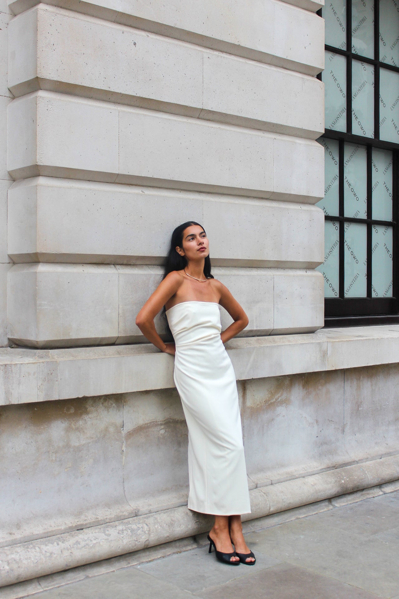 Arya Dress - Bone