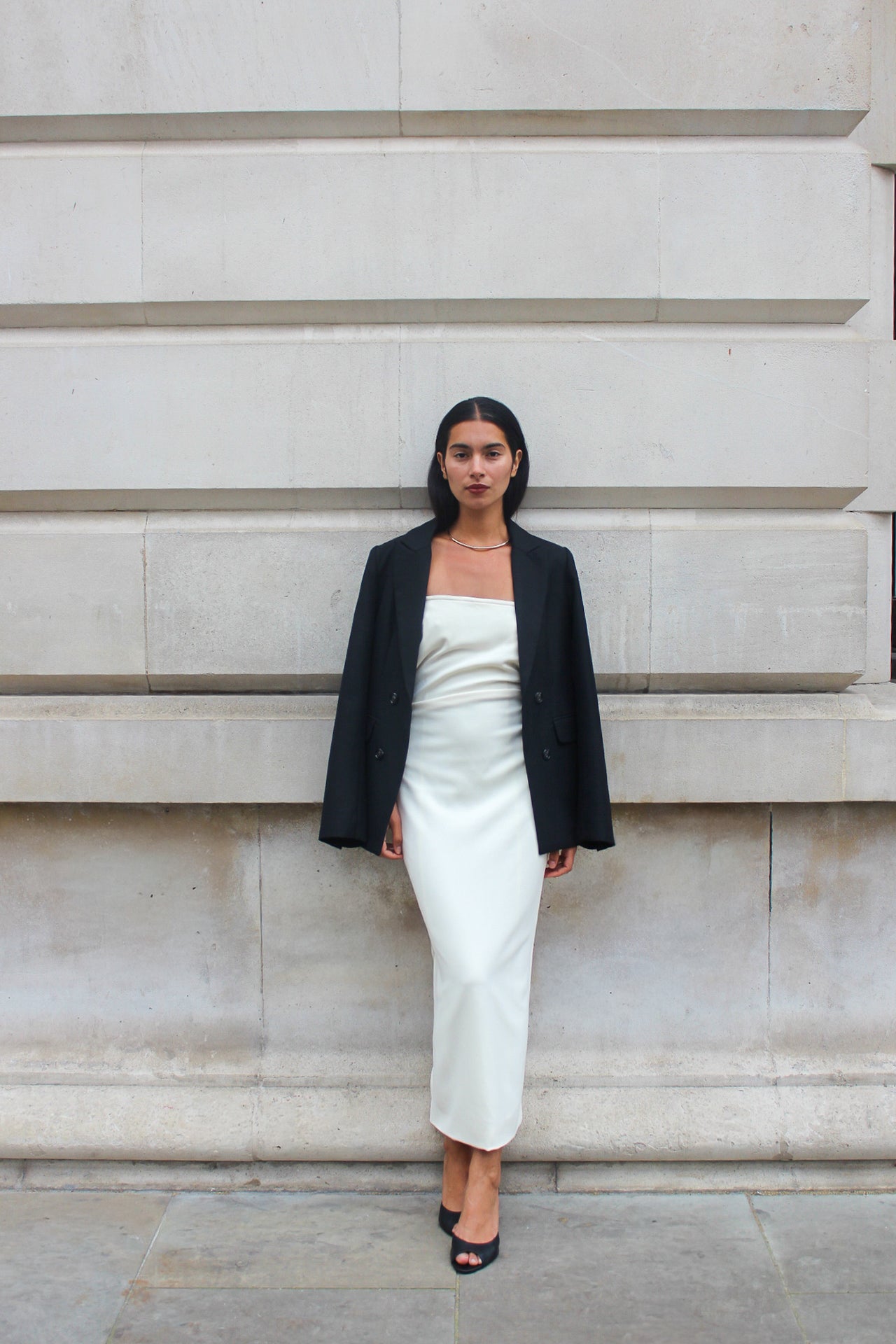 Arya Dress - Bone