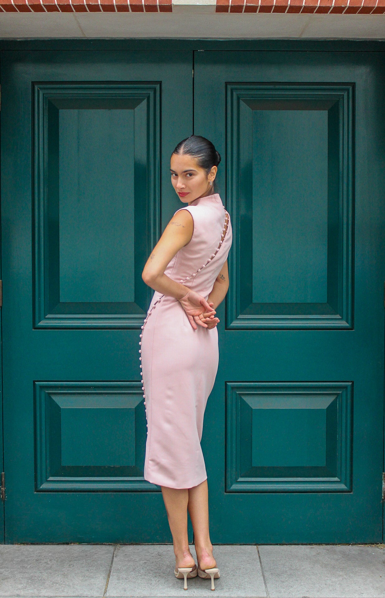 Ivy Dress - Blush Pink